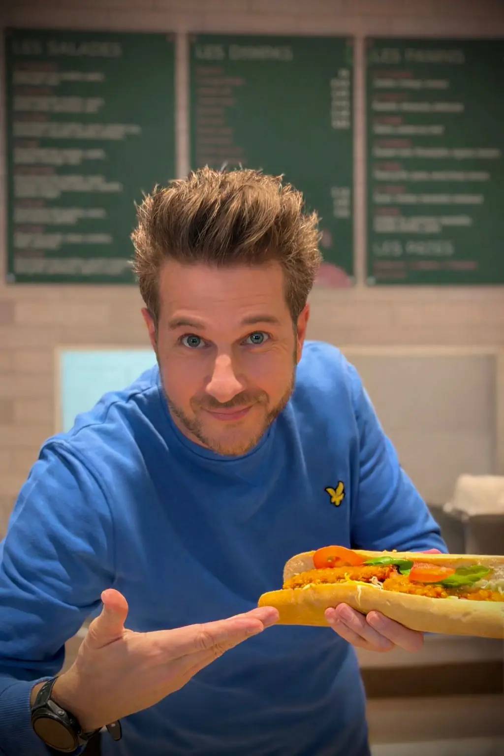 Ludovic Daxhelet, fondateur de Click N Lunch